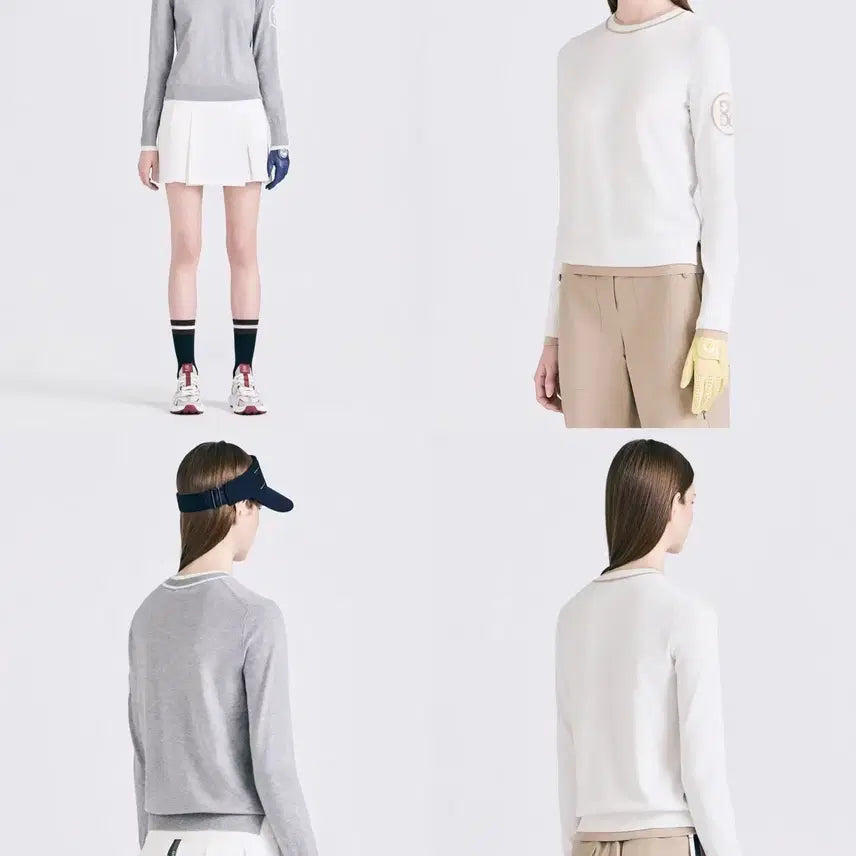 [BUNJANG] G/FORE Women's Round Neck Sweater / #지포어 #GFORE#여성골프웨어
