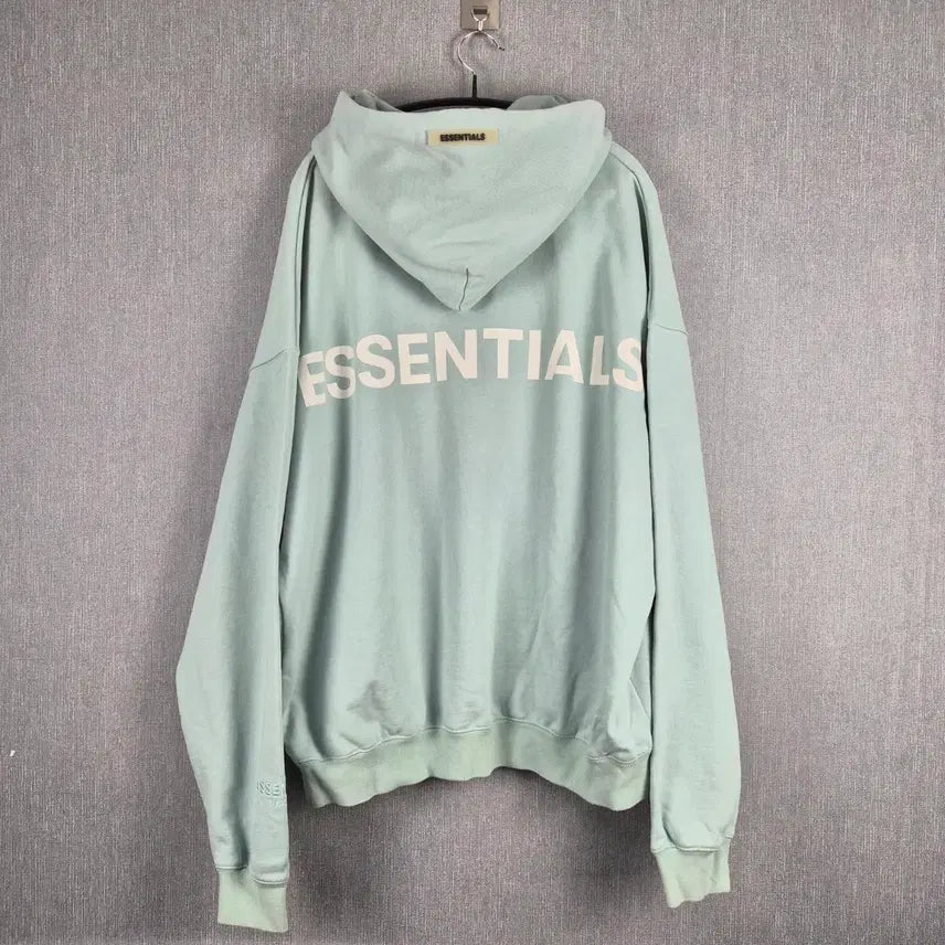 [BUNJANG] Fear of God Essentials Pullover Hoodie Mint / 에센셜 피어오브갓 풀오버 후드 민트