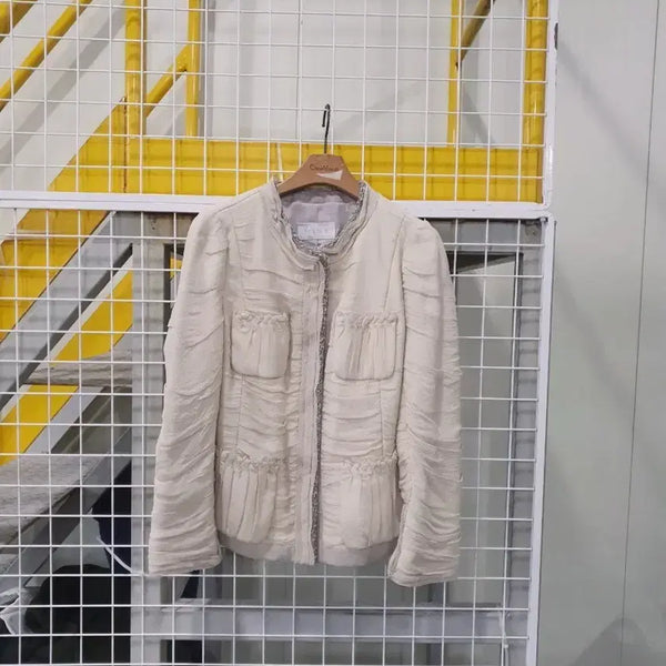 [BUNJANG] Mine by Handsome Women's Jacket Beige / 한섬 마인 여성 자켓  82-94-160  베이지