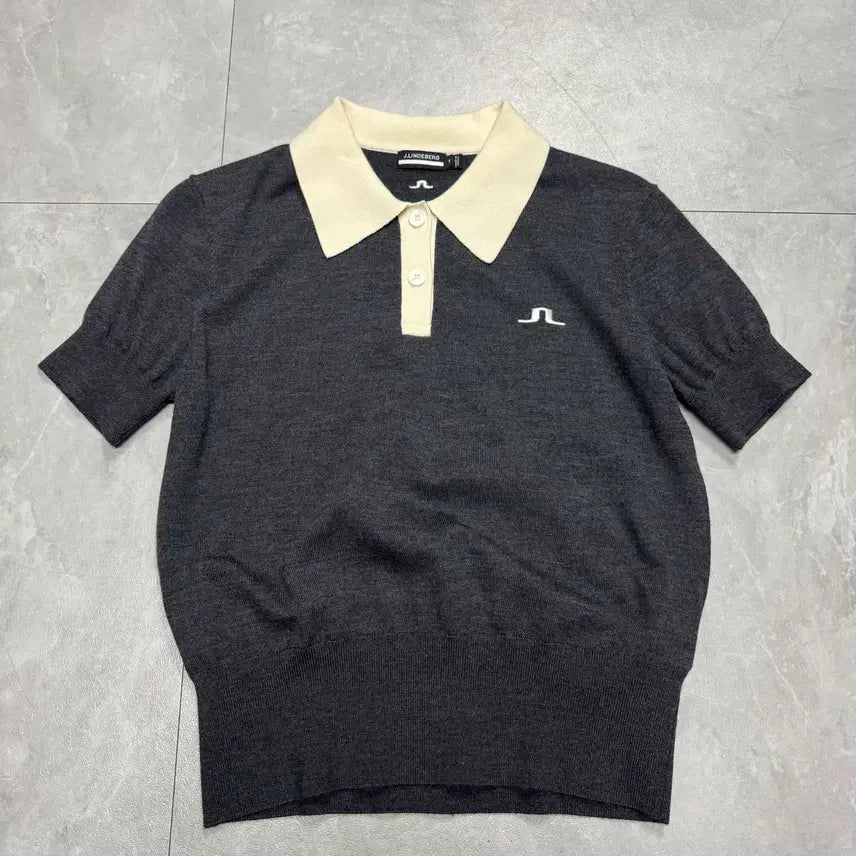 [BUNJANG] J.LINDEBERG Short Sleeve Knit Top / 95 제이린드버그 J.LINDEBERG 반팔 니트