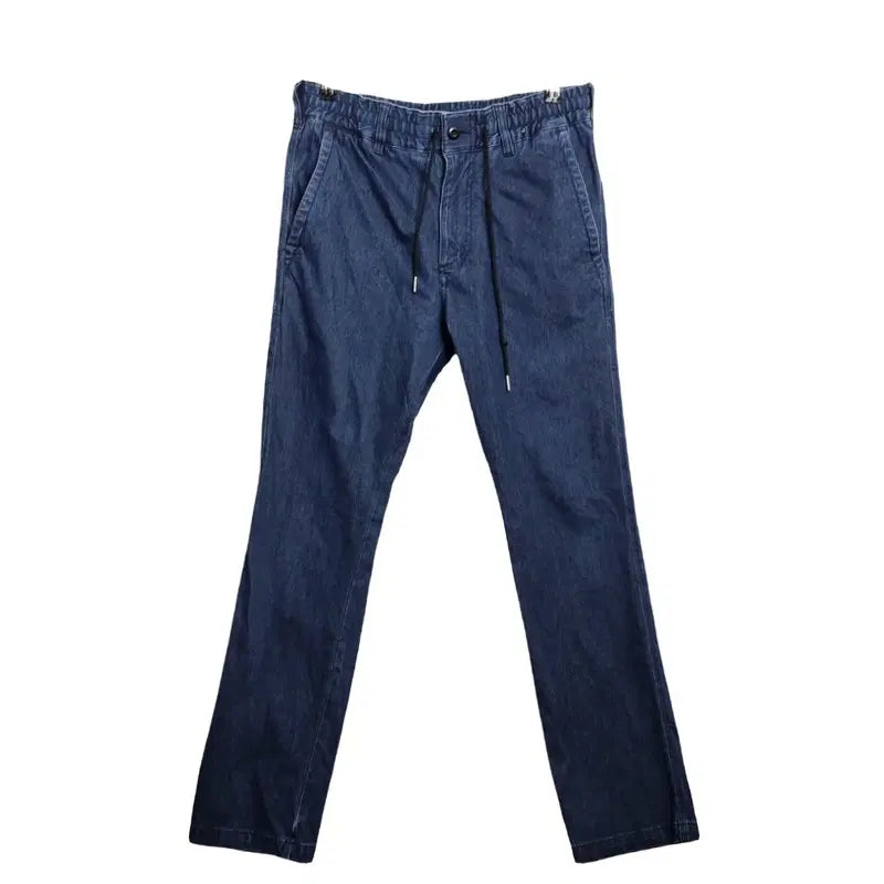 [BUNJANG] BACK NUMBER Men's Bending Jeans (Dark Blue Denim Pants) / BACK NUMBER 남성 밴딩 청바지 [L] 진청 데님팬츠