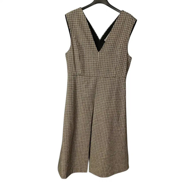 [BUNJANG] 8 Seconds Houndstooth Sleeveless Dress / S 에잇세컨즈 하운스투스 민소매 원피스