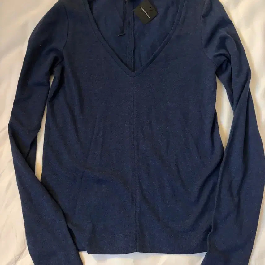 [BUNJANG] Club Monaco Dark Navy Cashmere-like Knit Sweater / 클럽모나코 니트 새제품