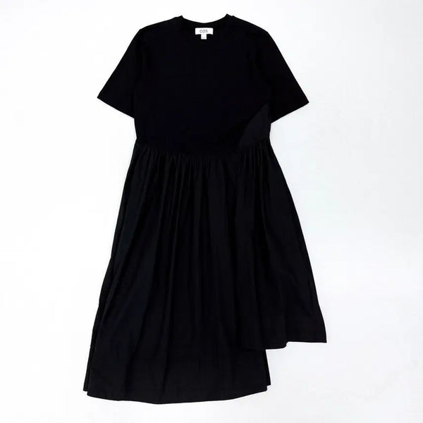 [BUNJANG] COS Black Asymmetrical Dress / [85] COS 블랙 언발 원피스