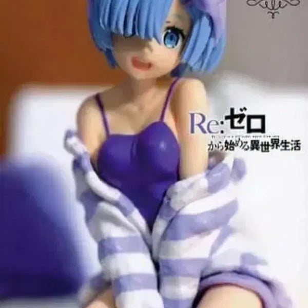 [BUNJANG] Re:Zero Rem Noodle Stopper Figure - Lounge Wear Another Color / 리제로  RE:제로 렘 피규어 누들스토퍼 피규어 라운지웨어 어나더컬러