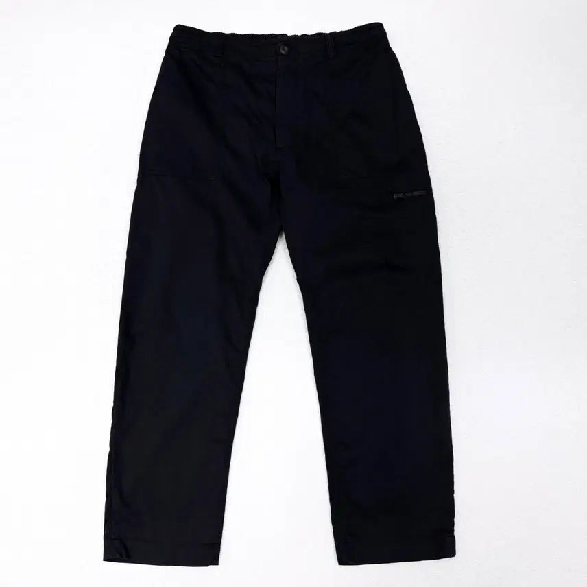 [BUNJANG] Nike Black Cotton Bending Pants / [37-38] 나이키 블랙 코튼 밴딩 팬츠
