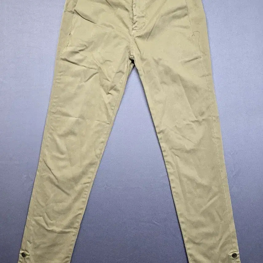 [BUNJANG] Zara Golden Beige Slim Fit Cotton Pants / 자라 골든베이지 슬림핏 면바지