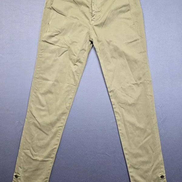 [BUNJANG] Zara Golden Beige Slim Fit Cotton Pants / 자라 골든베이지 슬림핏 면바지
