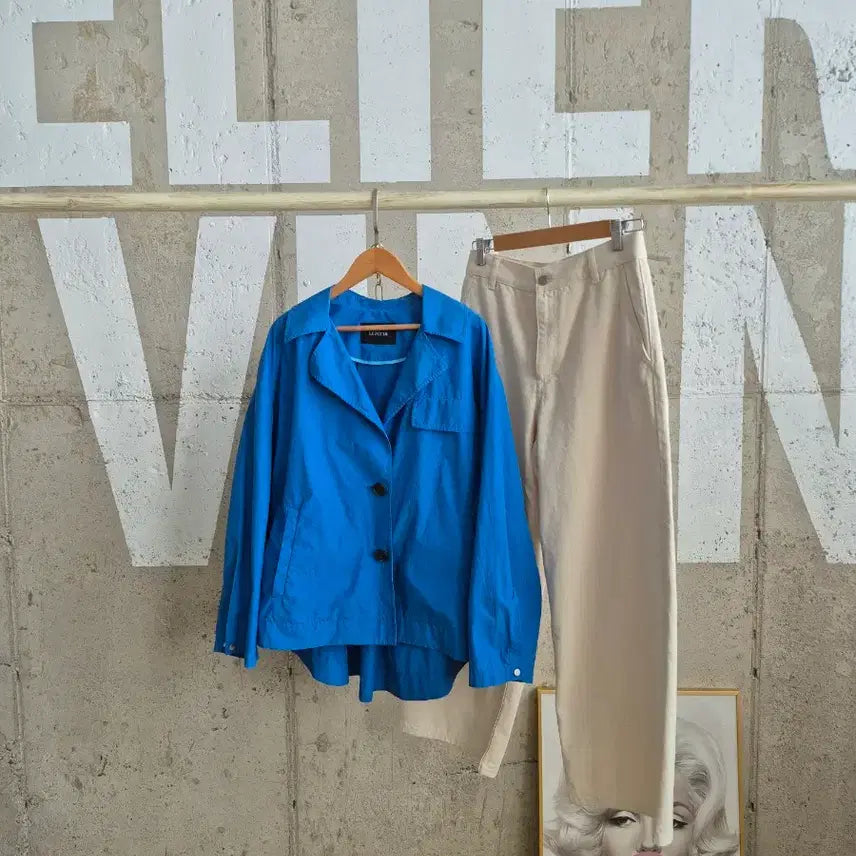 [BUNJANG] Lepita Oversized Asymmetrical Jacket / 르피타 오버핏 언발 자켓