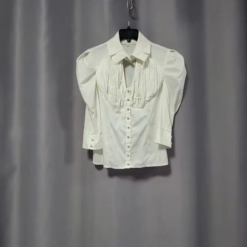 [BUNJANG] Egoist Spandex Blouse / 에고이스트 스판 블라우스