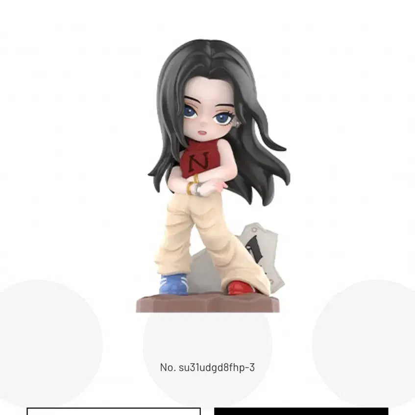 [BUNJANG] Pop Mart Aespa Ningning Dirty Work Figure / 팝마트 에스파 닝닝 더티 워크 피규어