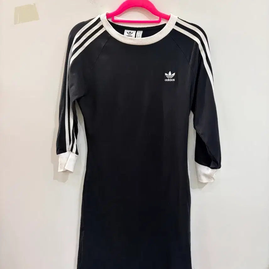 [BUNJANG] Adidas Three-Stripes Dress Black / 아디다스 삼선 원피스 블랙