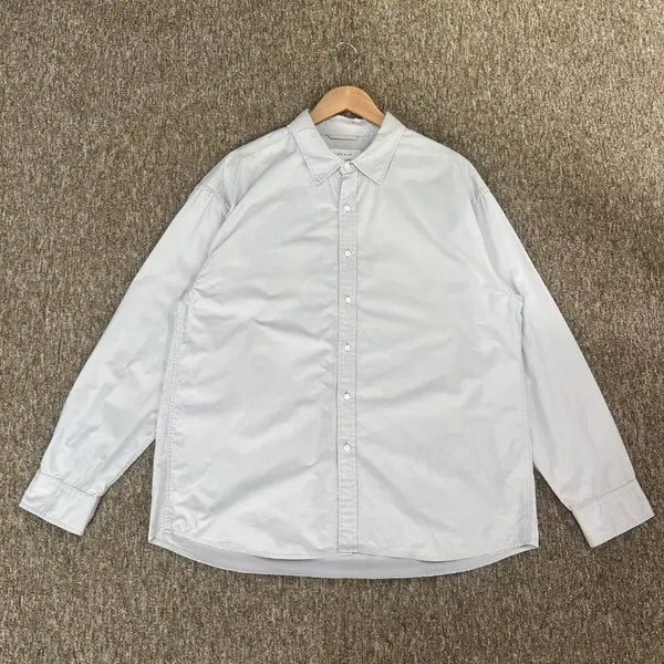 [BUNJANG] Union Blue Laundry Shirt Lavender Grey / 유니온블루 런드리 셔츠 L 라벤더그레이