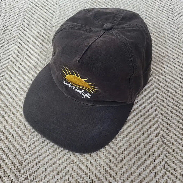 [BUNJANG] Partimento Washed Sunlight Ball Cap Hat Charcoal Grey / 파르티멘토 워시드 선라이트 볼캡 모자 차콜 그레