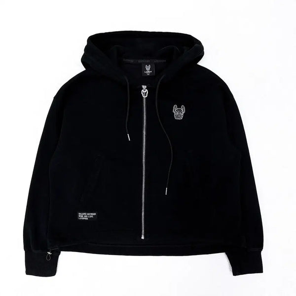 [BUNJANG] Lifework Oversized Logo Full Zip Hoodie / [F] 라이프워크 오버핏 로고포인트 풀집업