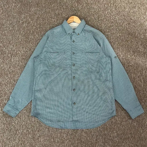 [BUNJANG] Royal Robbins Nylon Blend Check Shirt L / 로얄로빈스 나일론 혼방 체크 셔츠 L