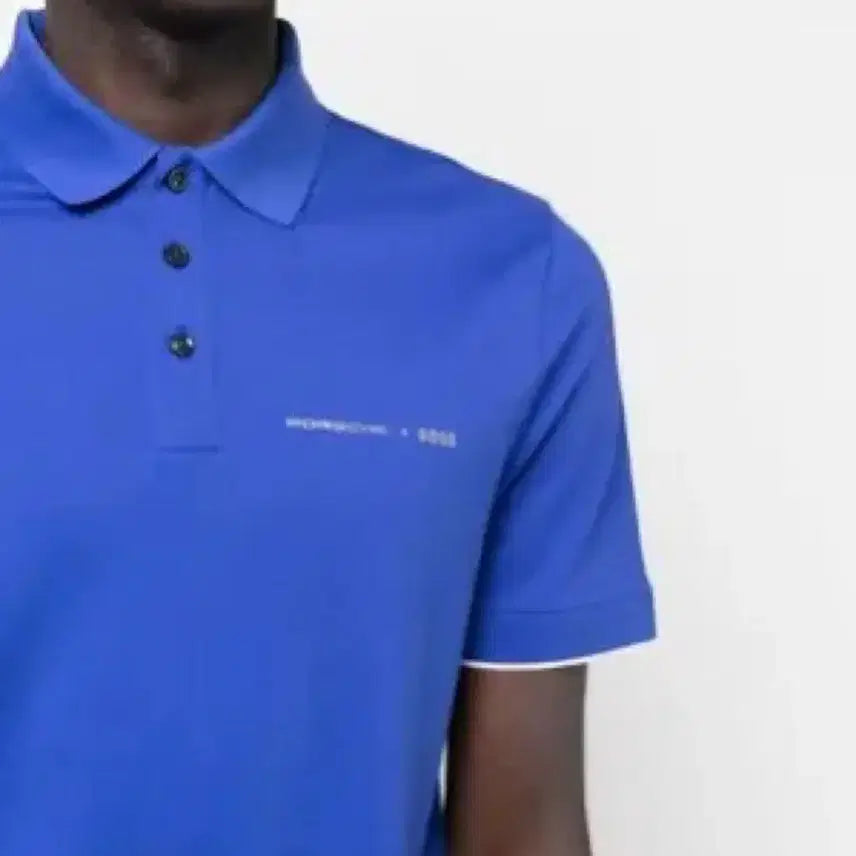 [BUNJANG] BOSS x Porsche Polo Shirt Blue / BOSS x Porsch PK 카라티