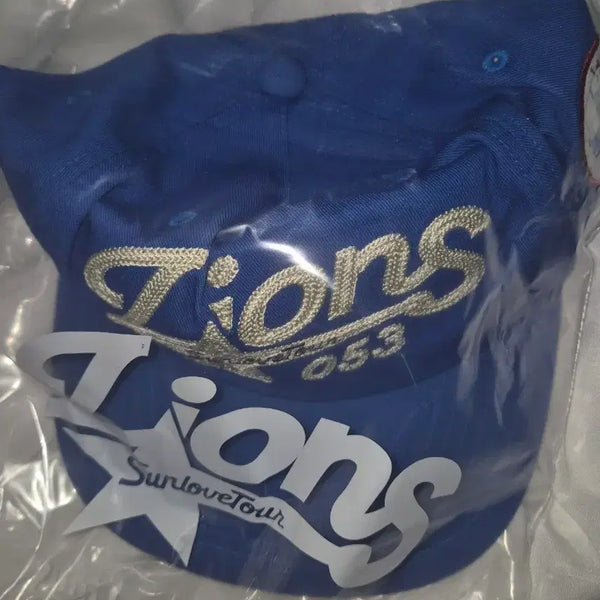 [BUNJANG] Samsung Lions Sunlove Trucker Cap Blue (Sealed) / (미개봉) 삼성라이온즈 썬러브 트러커캡 블루