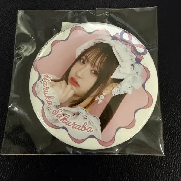 [BUNJANG] Sakuraba Haruka Can Badge / 사쿠라바 하루카 캔뱃지