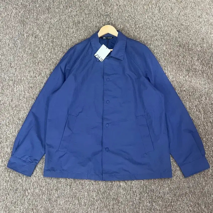 [BUNJANG] ZARA Blue Shirt Jacket XL / 새상품) 자라 ZARA 블루 셔츠형 자켓 XL