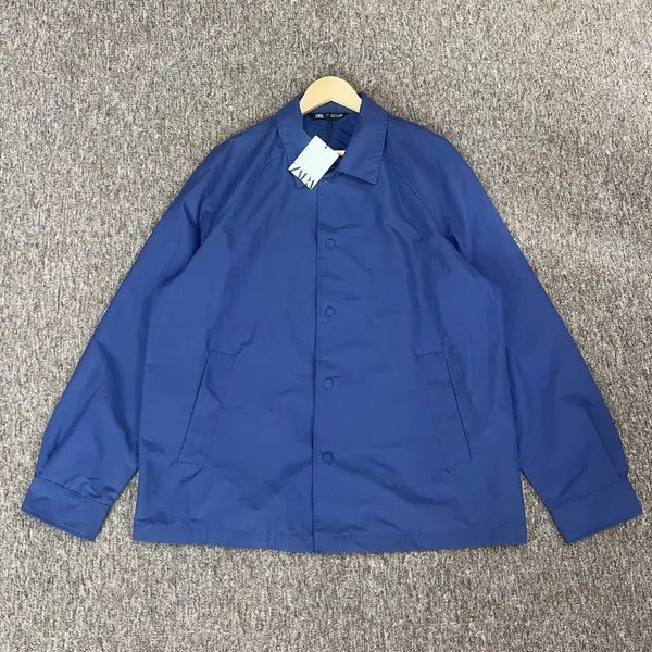 [BUNJANG] ZARA Blue Shirt Jacket XL / 새상품) 자라 ZARA 블루 셔츠형 자켓 XL