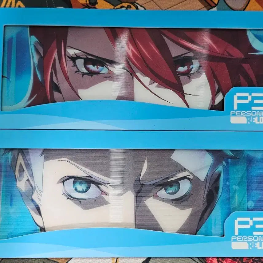 [BUNJANG] Persona 3 Reload Mitsuru & Sanada Lenticular Bundle / 페르소나 3 리로드 미츠루, 사나다 팟칭 렌티큘러 일괄
