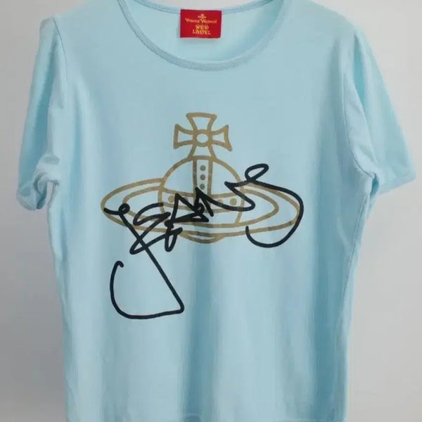 [BUNJANG] Vivienne Westwood Red Label Half Sleeve T-Shirt Mint / 비비안웨스트우드 레드라벨 반팔 티셔츠 민트  vivienne westwood red label