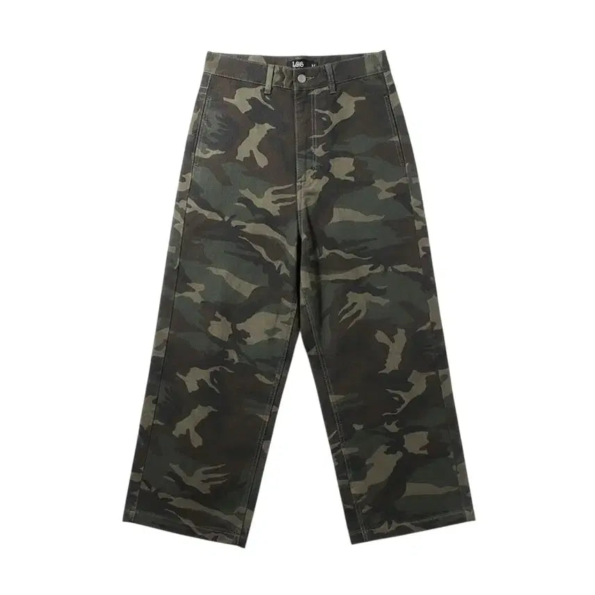 [BUNJANG] Vass Men's Military 7/10 Wide Pants KH Size S / 남성S/ Vass 밀리터리 7부 와이드팬츠KH 0-96