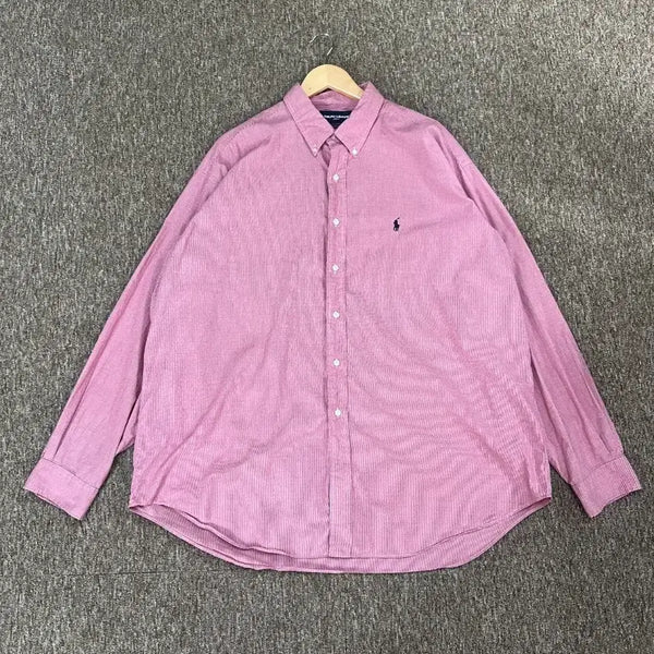 [BUNJANG] Polo Ralph Lauren Golf Oversized Check Shirt 2XL / 폴로 랄프로렌 골프 오버핏 체크 셔츠 2XL