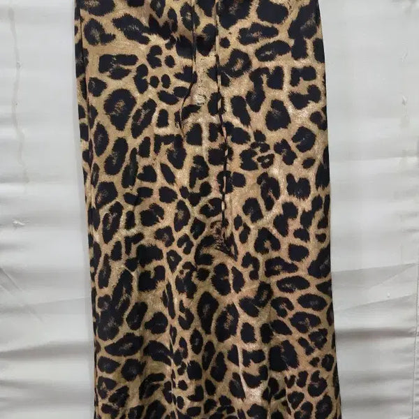 [BUNJANG] Leopard Print Long Skirt (M) / 호피 무늬 롱 스커트M