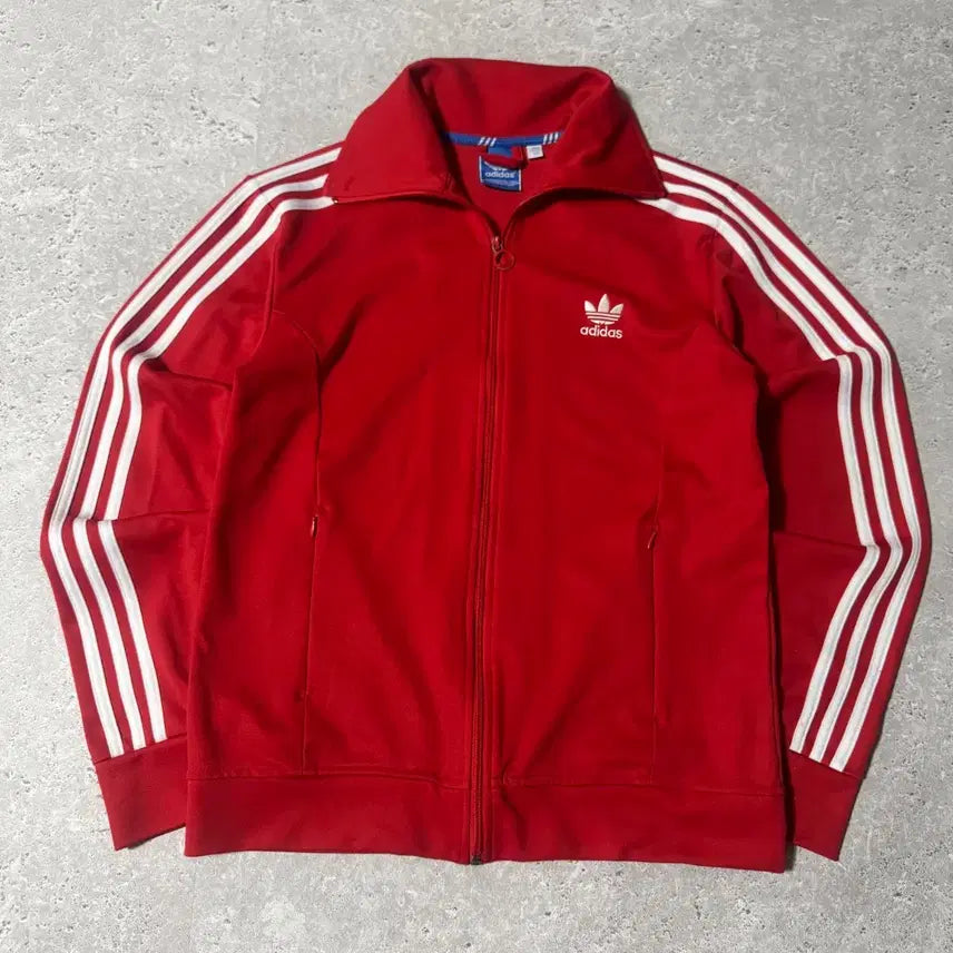 [BUNJANG] Adidas Beckenbauer Europa Track Jacket Red / 아디다스 삼선 유로파 베켄바우어 트레이닝 져지 자켓 레드 코르티스