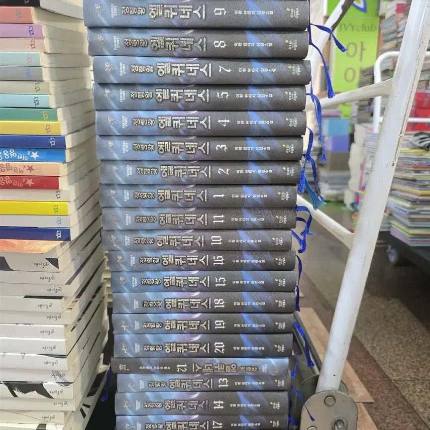 [BUNJANG] Spirit King Elquiness Revised Edition Dream Books Volume 23 Set Fantasy Novel / 정령왕 엘퀴네스 개정판 드림북스 23권 세트 판타지소설 중고책