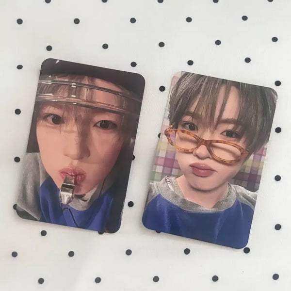 [BUNJANG] NCT WISH Sakuya Yoiyoudo Photocard Bundle Set / 엔시티 위시 사쿠야 요이동 단체반 개인반 포카 일괄 안경 호루라기 사쿠야