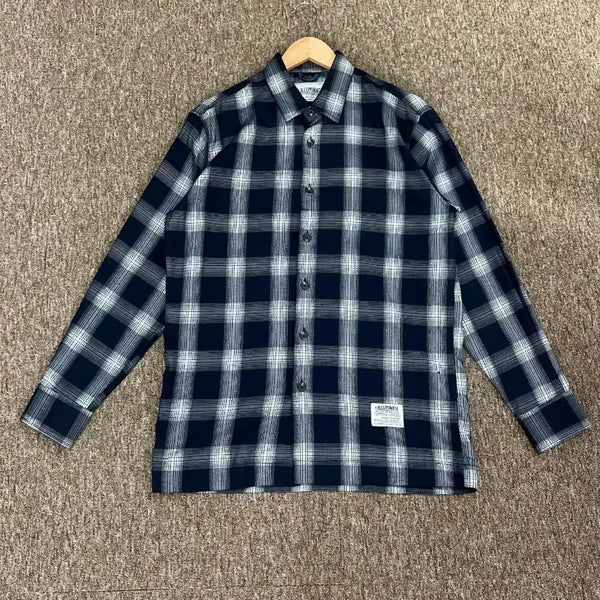 [BUNJANG] Filuminate Plaid Check Shirt / 필루미네이트 체크 셔츠 Free