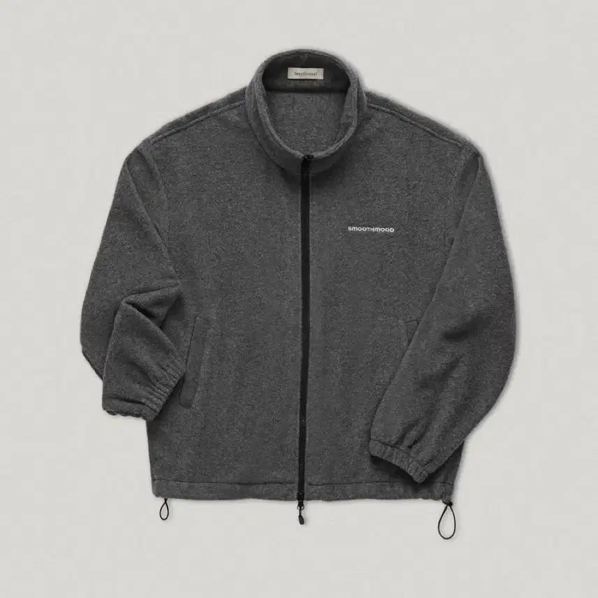 [BUNJANG] Smooth Mood Grey Director Fleece Jumper Jacket / 스무드무드 그레이 디렉터 플리스 점퍼 후리스 자켓