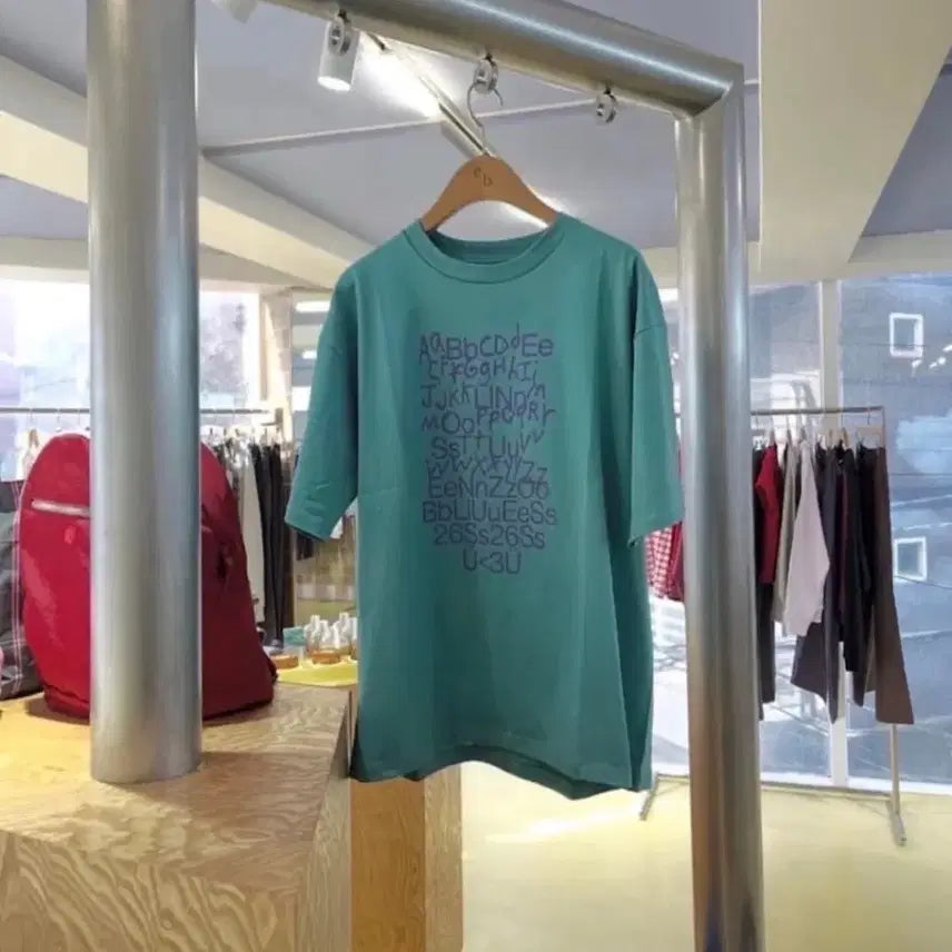 [BUNJANG] ENZO BLUES Popup Exclusive Short-Sleeve T-Shirt / 엔조블루스 팝업 증정 반팔티셔츠