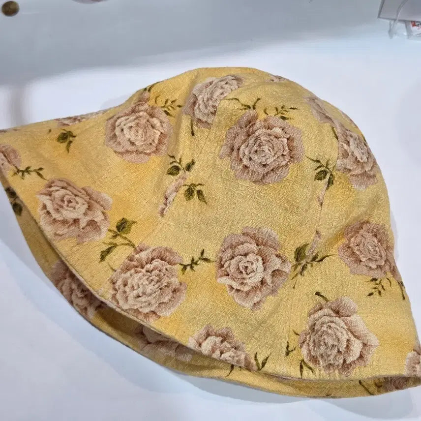 [BUNJANG] Vintage Floral Jacquard Bucket Hat / 빈티지 앤틱 플로럴 버킷햇 하구미 유니크 자가드느낌