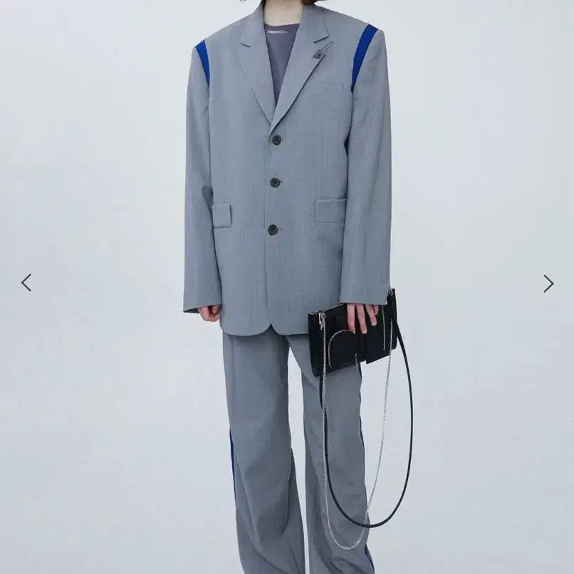 [BUNJANG] ADER error 21SS Spaceship Blazer Grey / 아더애러 21SS 블레이저