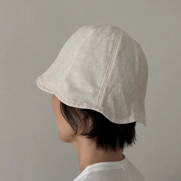 [BUNJANG] Beaker Ivory Bucket Hat / 비이커 버킷햇 아이보리