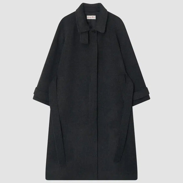 [BUNJANG] Sodinky Bread Rene Charcoal Wool Coat / 쏘딩키브레드 Rene Charcoal Wool Coat 새상품 차콜