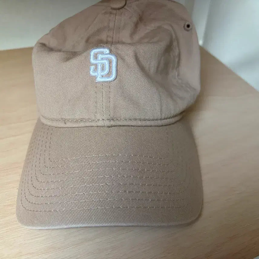 [BUNJANG] New Era Beige Cotton Baseball Cap / 뉴에라 볼캡 베이지