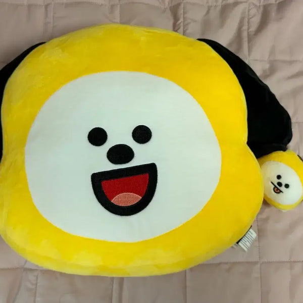 [BUNJANG] BT21 Chimmy Cushion & Keyring Bundle Set / BT21 치미 쿠션, 키링