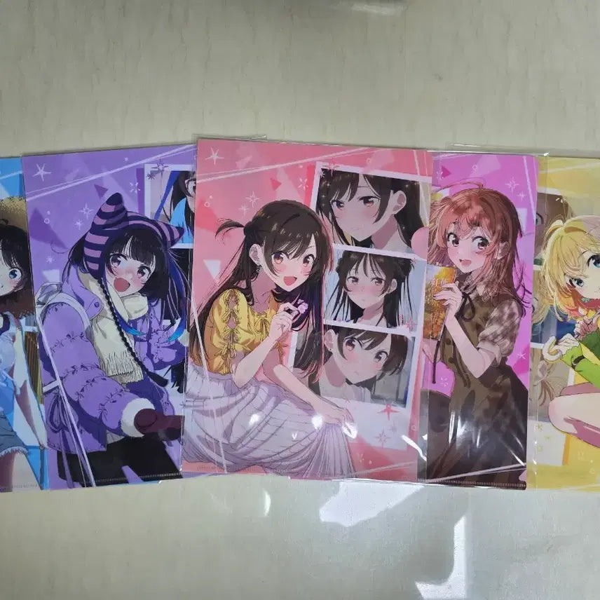 [BUNJANG] Girlfriend, Girlfriend "Tsunikore" Collaboration Cafe Special Set (5 Types) Bundle / 여친 빌리겠습니다 투니크 콜라보카페 특전 5종 일괄