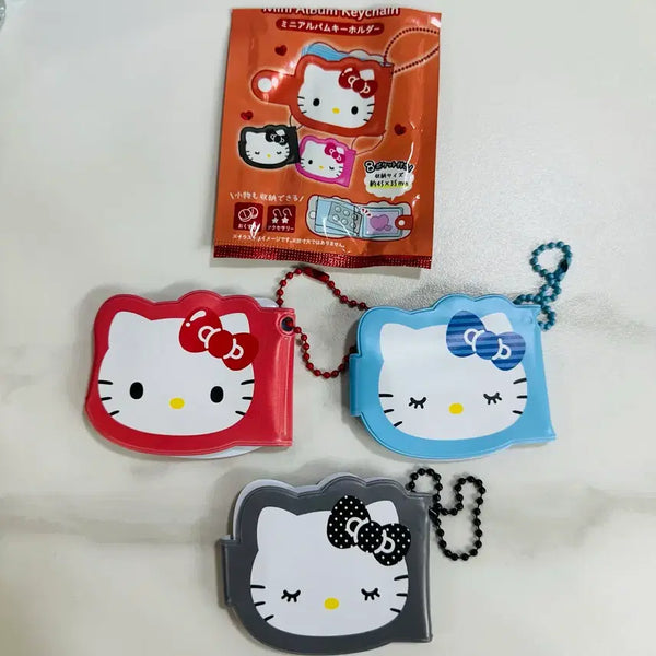 [BUNJANG] Hello Kitty Mini Album Random Keychain New / 헬로키티 미니앨범 랜덤 키링 새제품