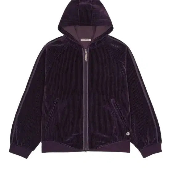 [BUNJANG] Koiseio Velour Hooded Zip-Up Jacket / 코이세이오 벨루어 후드집업
