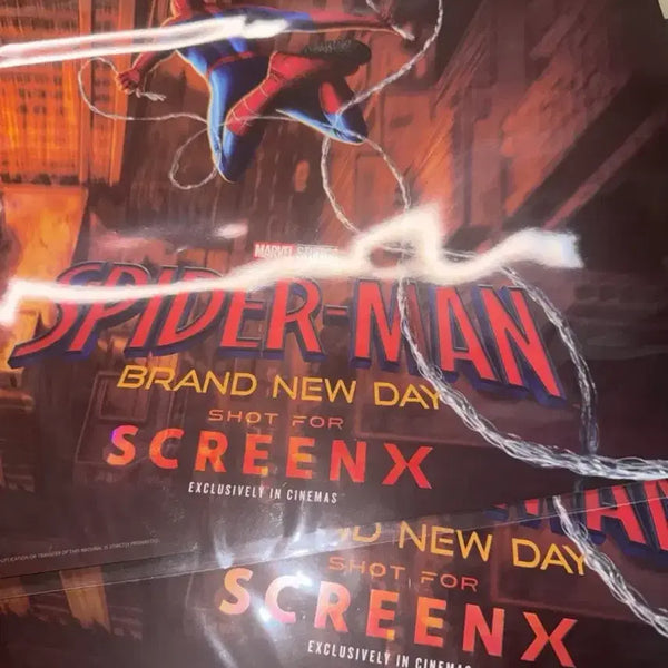 [BUNJANG] Spider-Man Brand New Day ScreenX Poster / 스파이더맨 브랜드 뉴 데이 스크린엑스 포스터 screen x