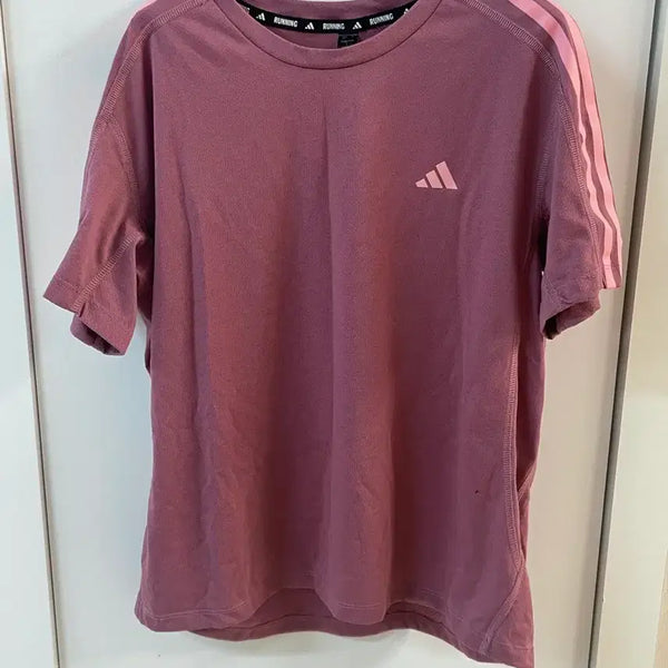 [BUNJANG] Adidas Running T-Shirt Pink / 아디다스 러닝 반팔티셔츠 핑크