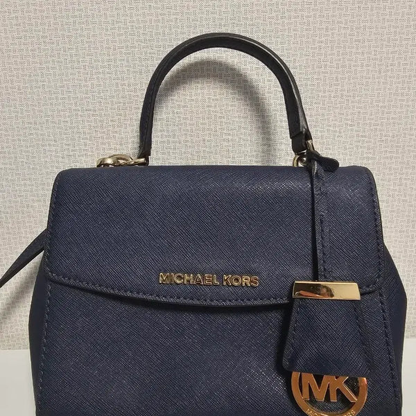 [BUNJANG] Michael Kors Navy Tote Bag / 마이클코어스 토트백 네이비