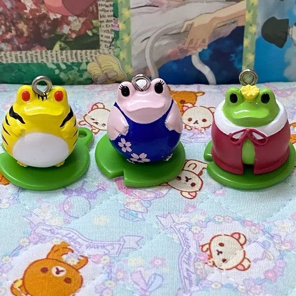 [BUNJANG] Frog Style Classic Keychain 3 Types Bundle Set / [고전] 프로그스타일 키링 3종 일괄