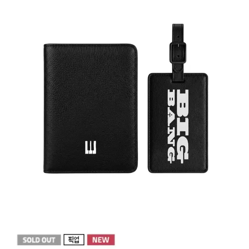 [BUNJANG] Big Bang 20th Anniversary Concert Flight Set Passport Case & Nametag / 빅뱅 20주년 콘서트 플라이트 세트 패스포트 (여권케이스+네임택)